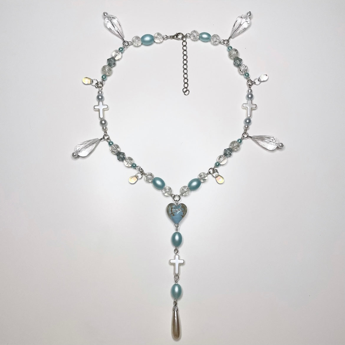 weeping madonna necklace