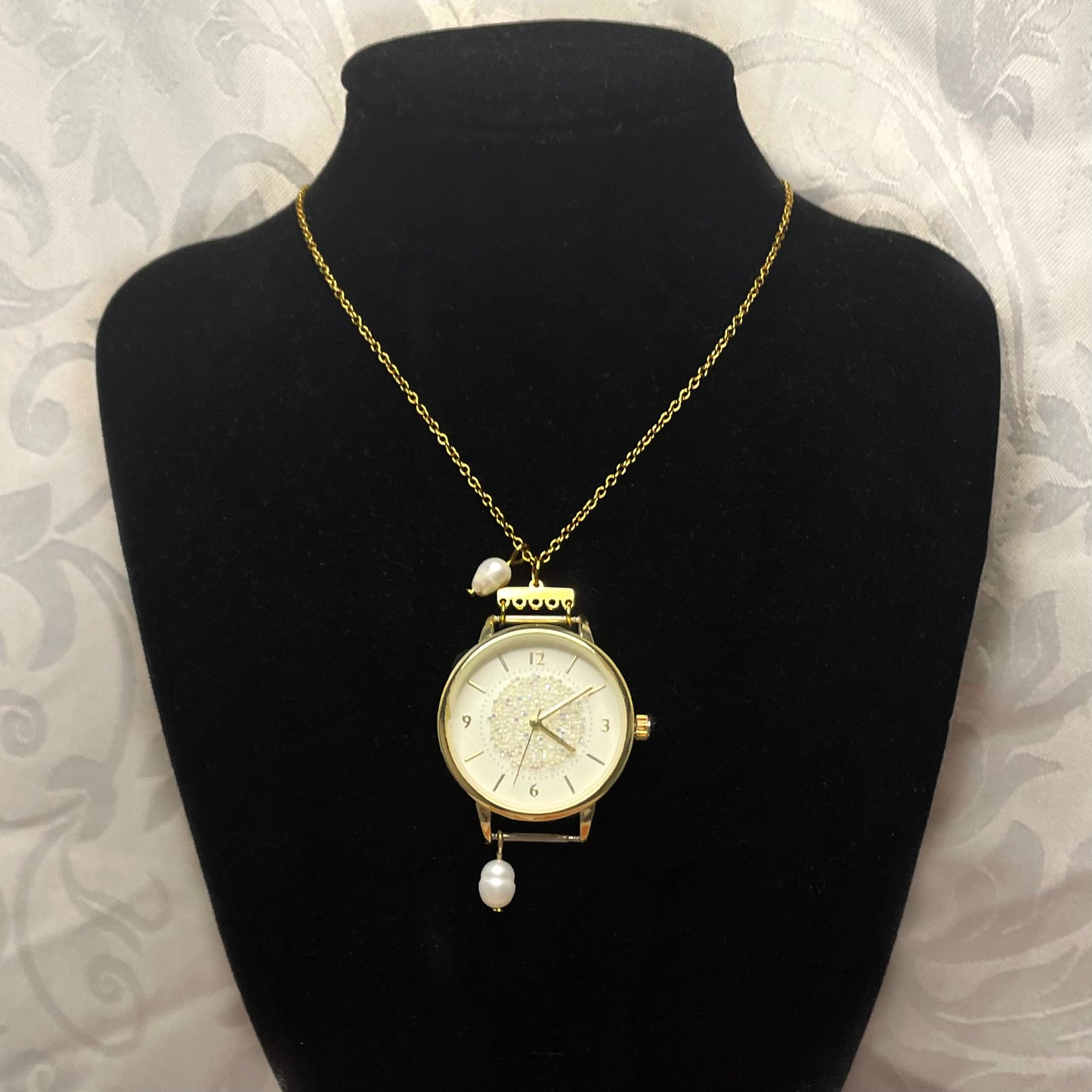 melissa watch necklace