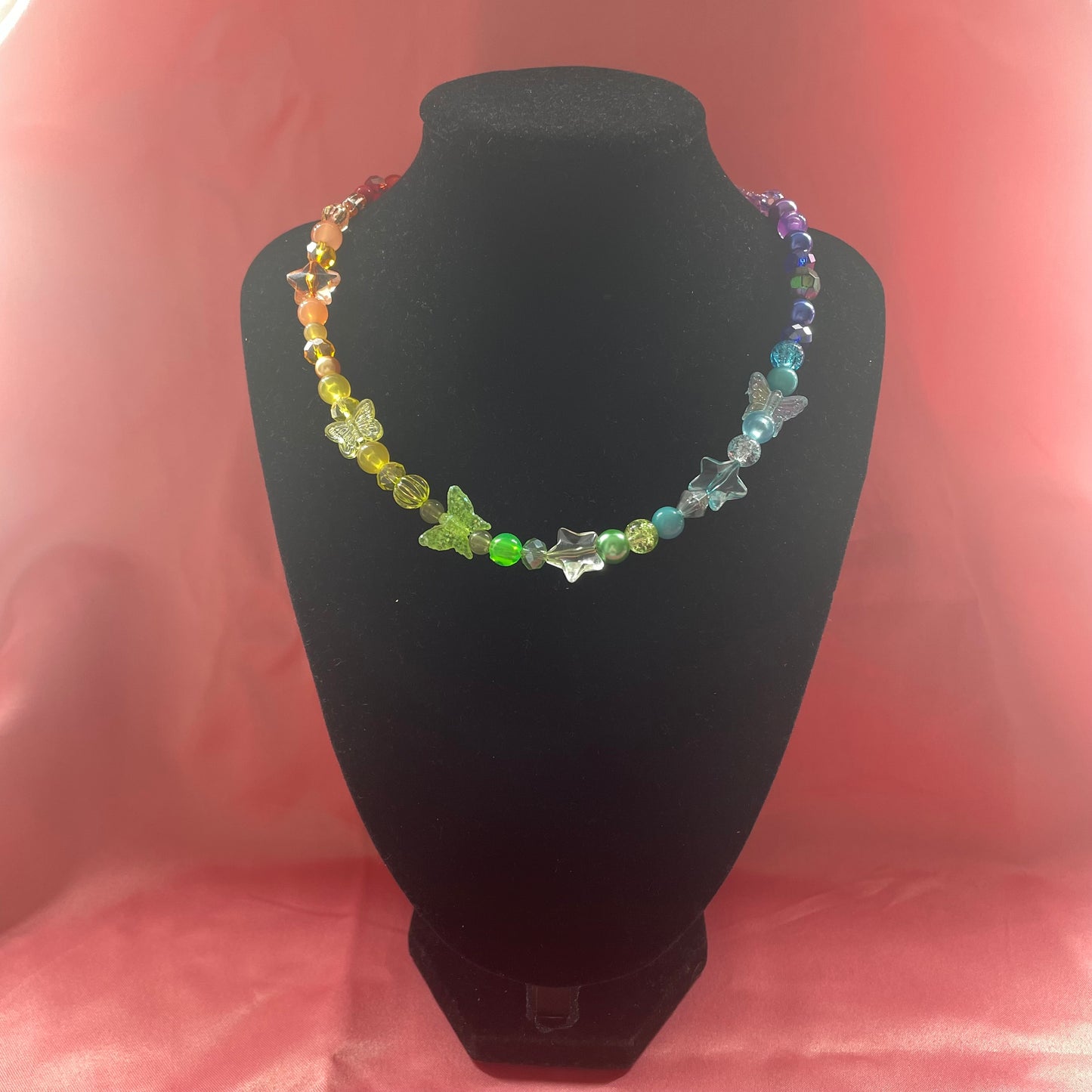 gay pride necklace