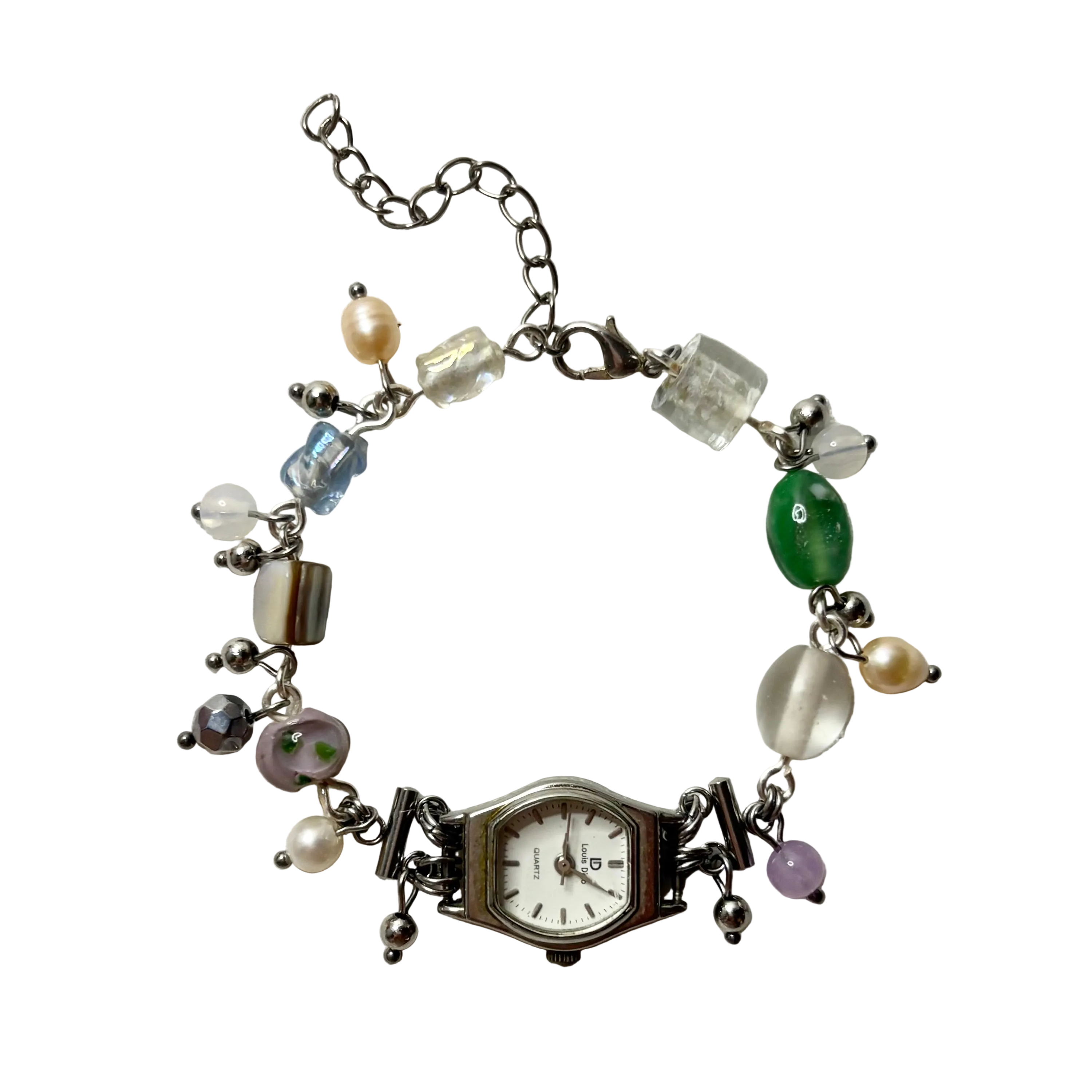 mermaid cave working beaded watch bracelet