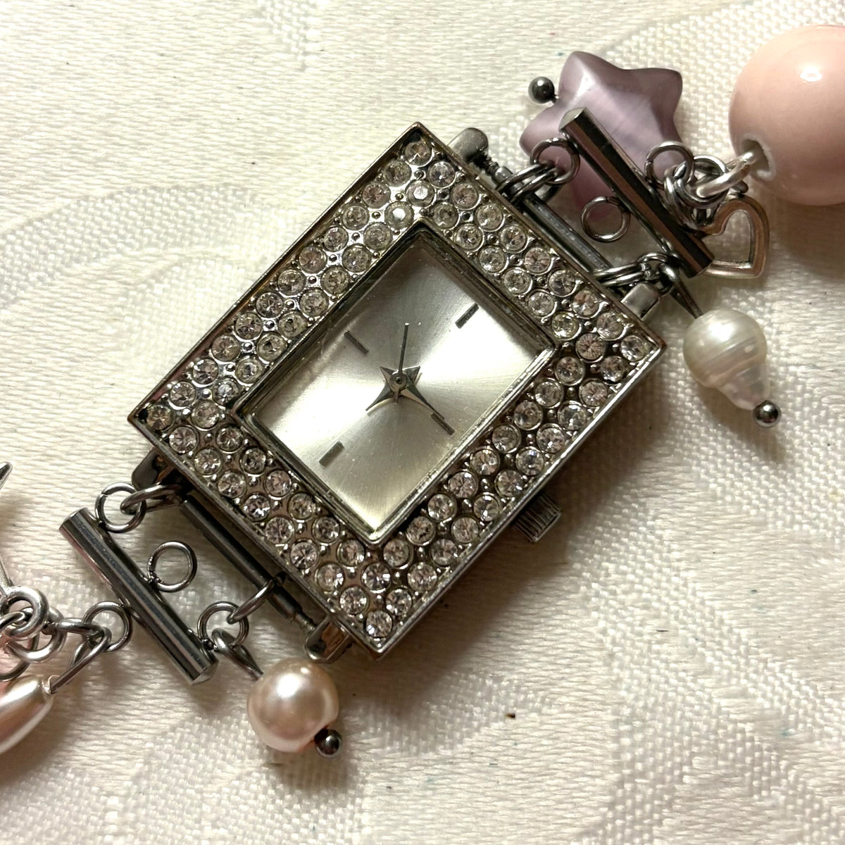 lilac princess working watch bracelet