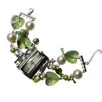 lucky clover beaded watch bracelet