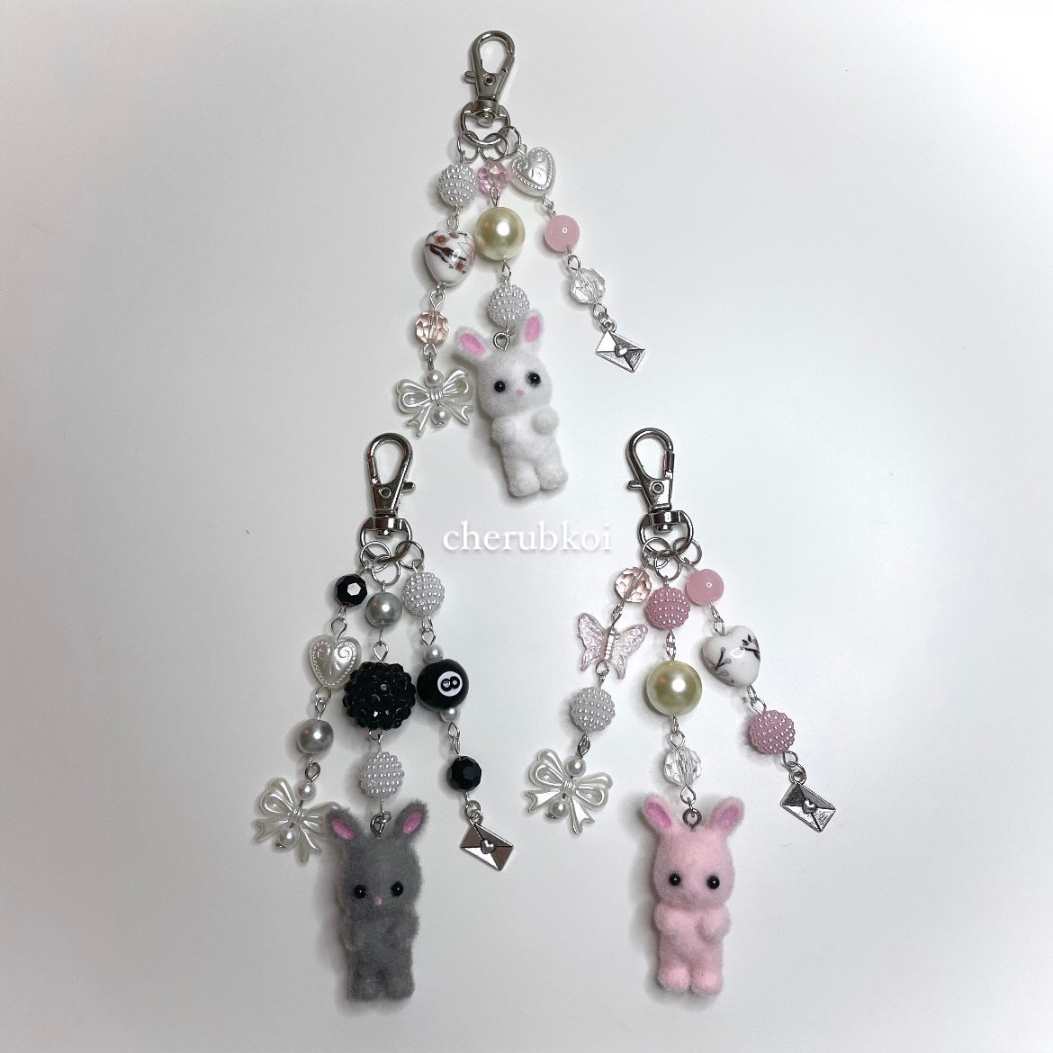 bunny keychains