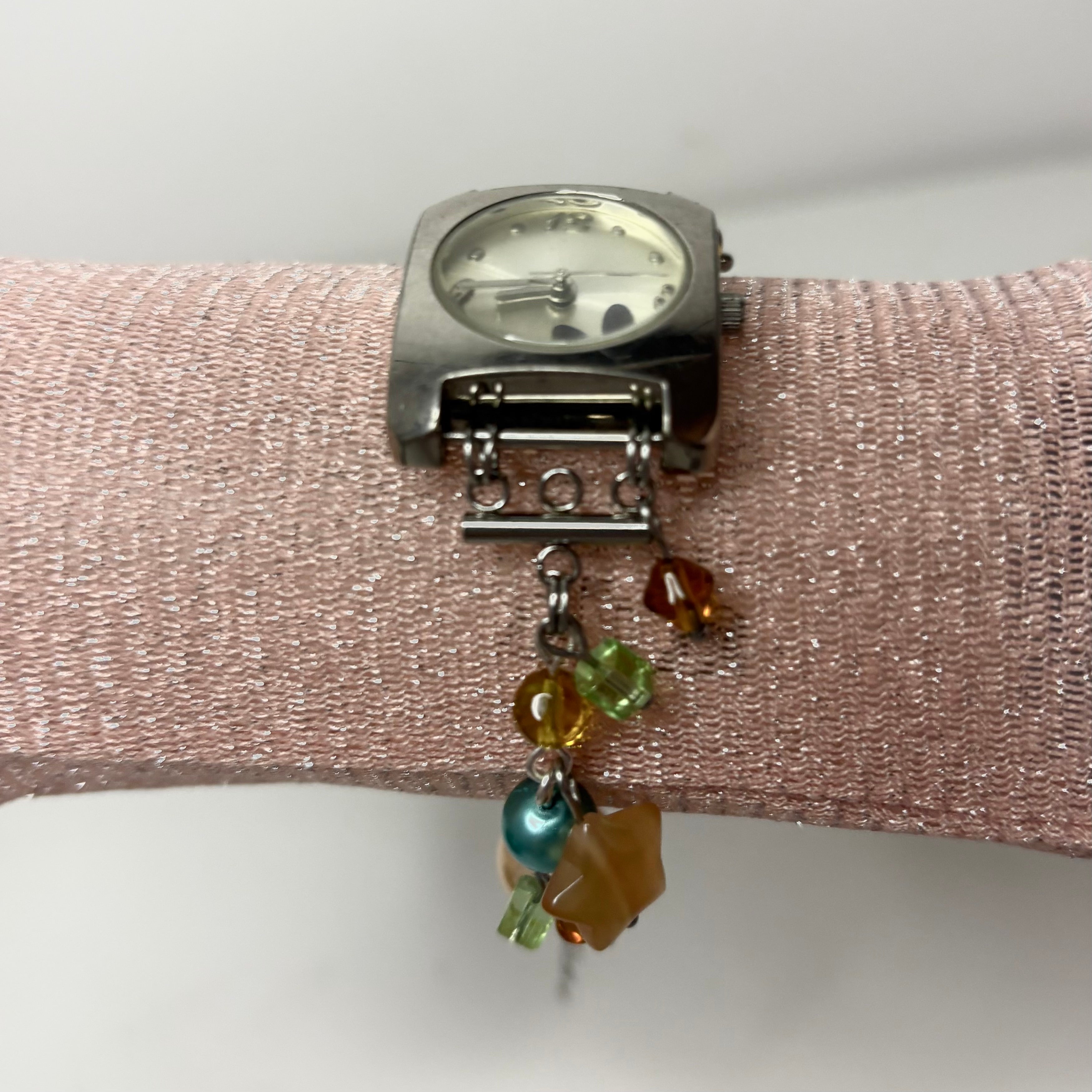 beach beaded watch bracelet