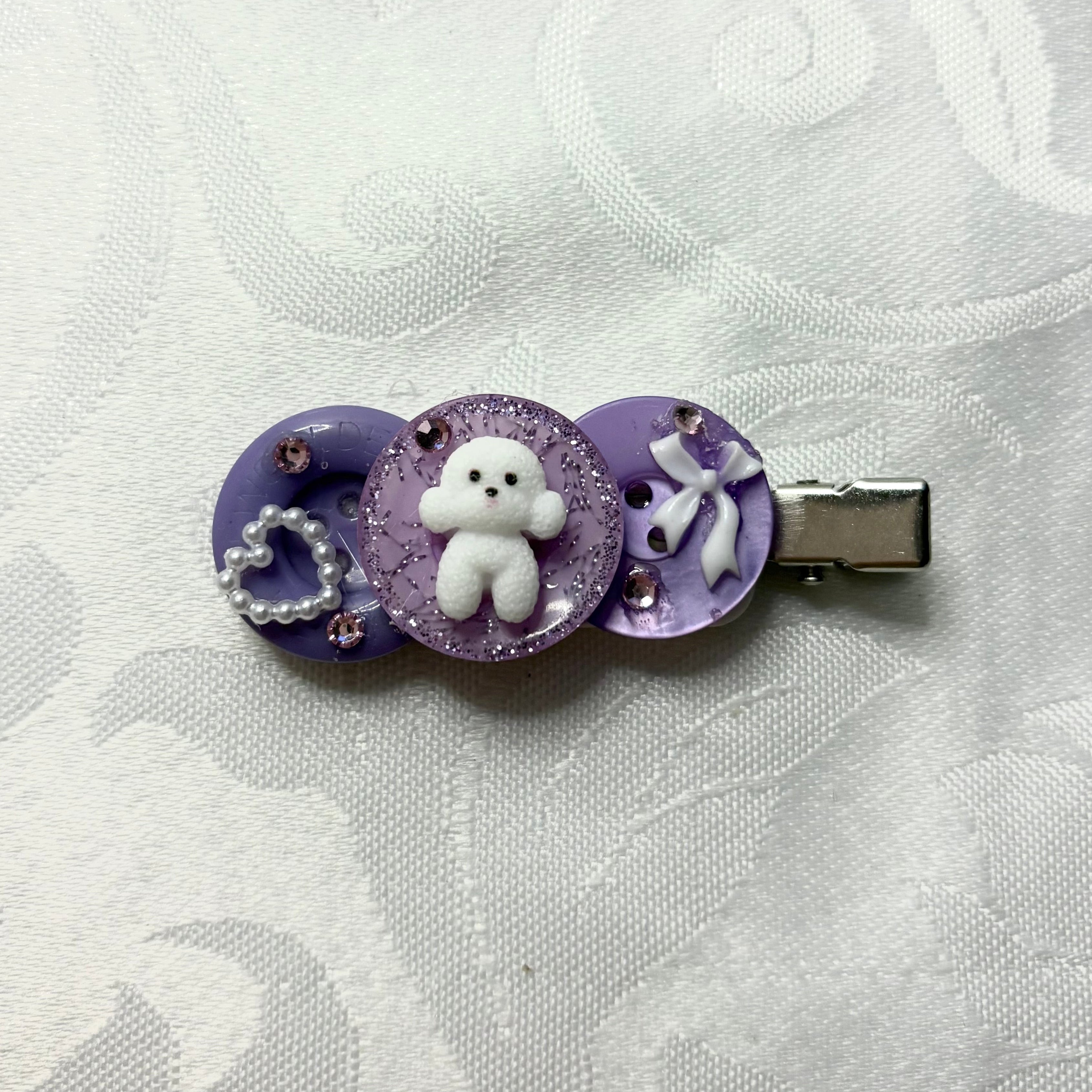 pup deco hairclip