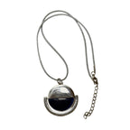 crescent cord necklace