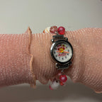 sweet beaded watch bracelet