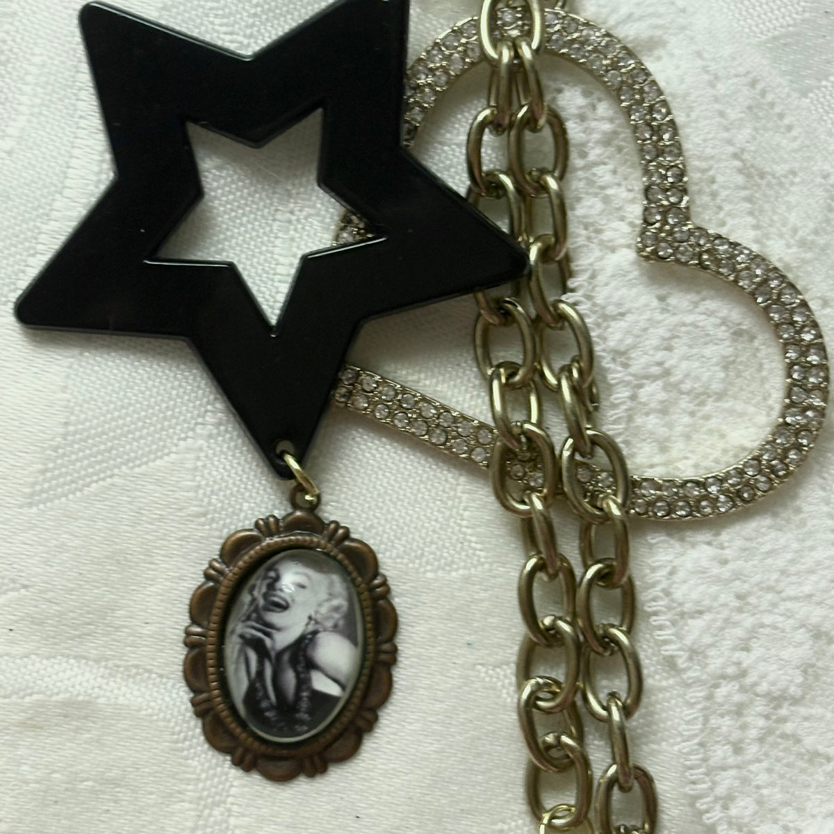 marilyn bag charm