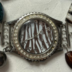 2009 working beaded watch bracelet