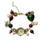 ladybug garden working watch bracelet