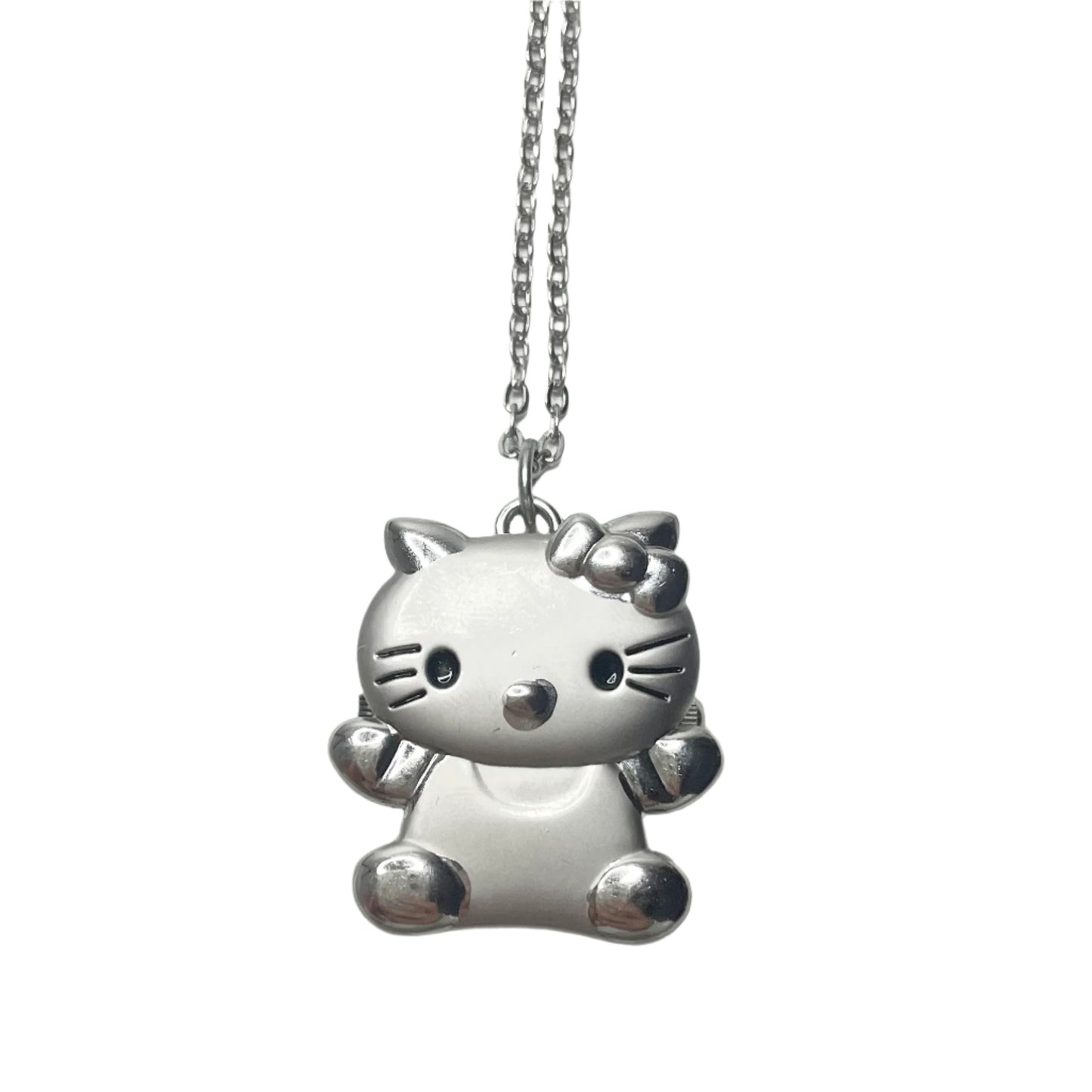 millie kitty watch necklace