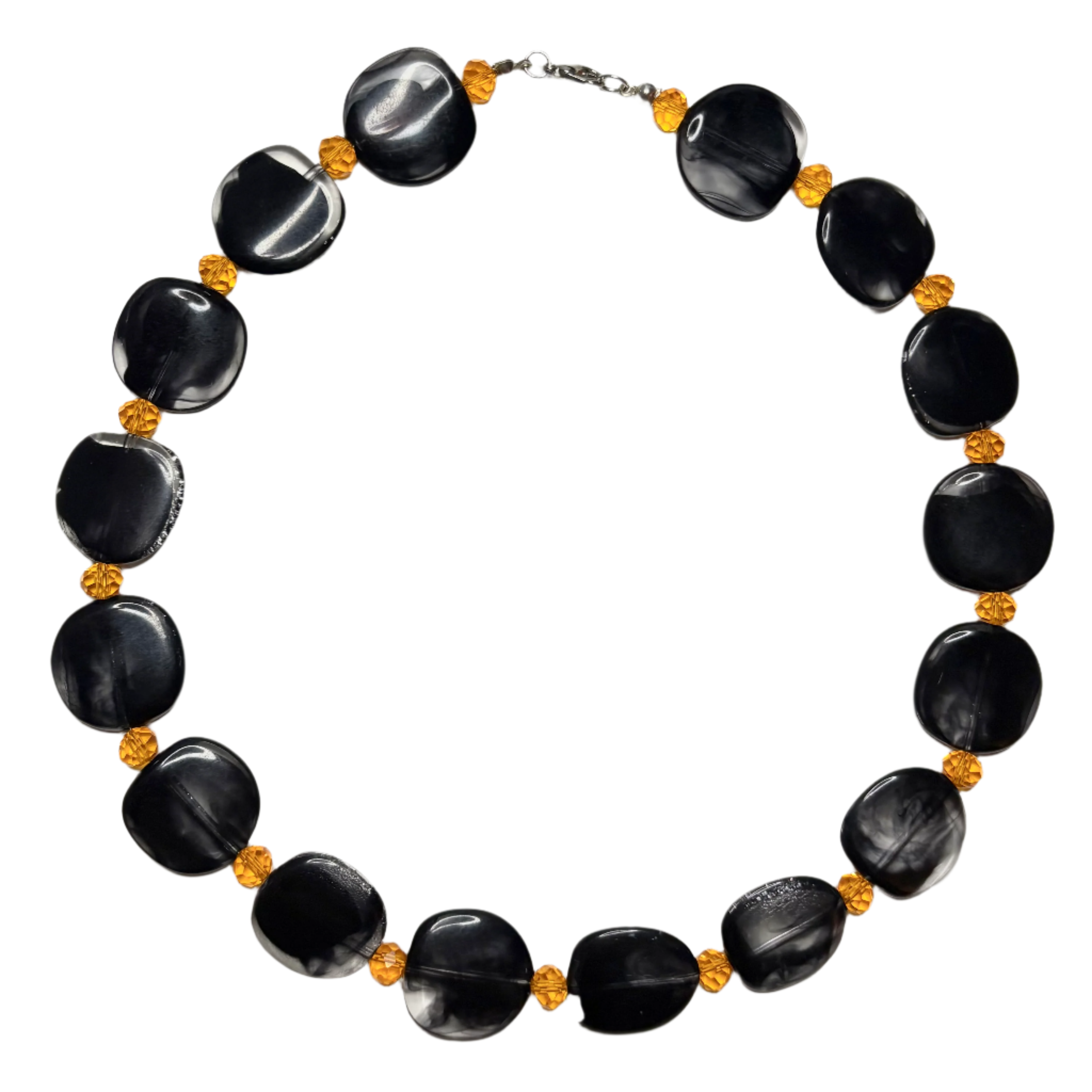 halloween beaded necklace