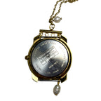 pastel watch necklace