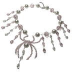 arachnid chandelier necklace