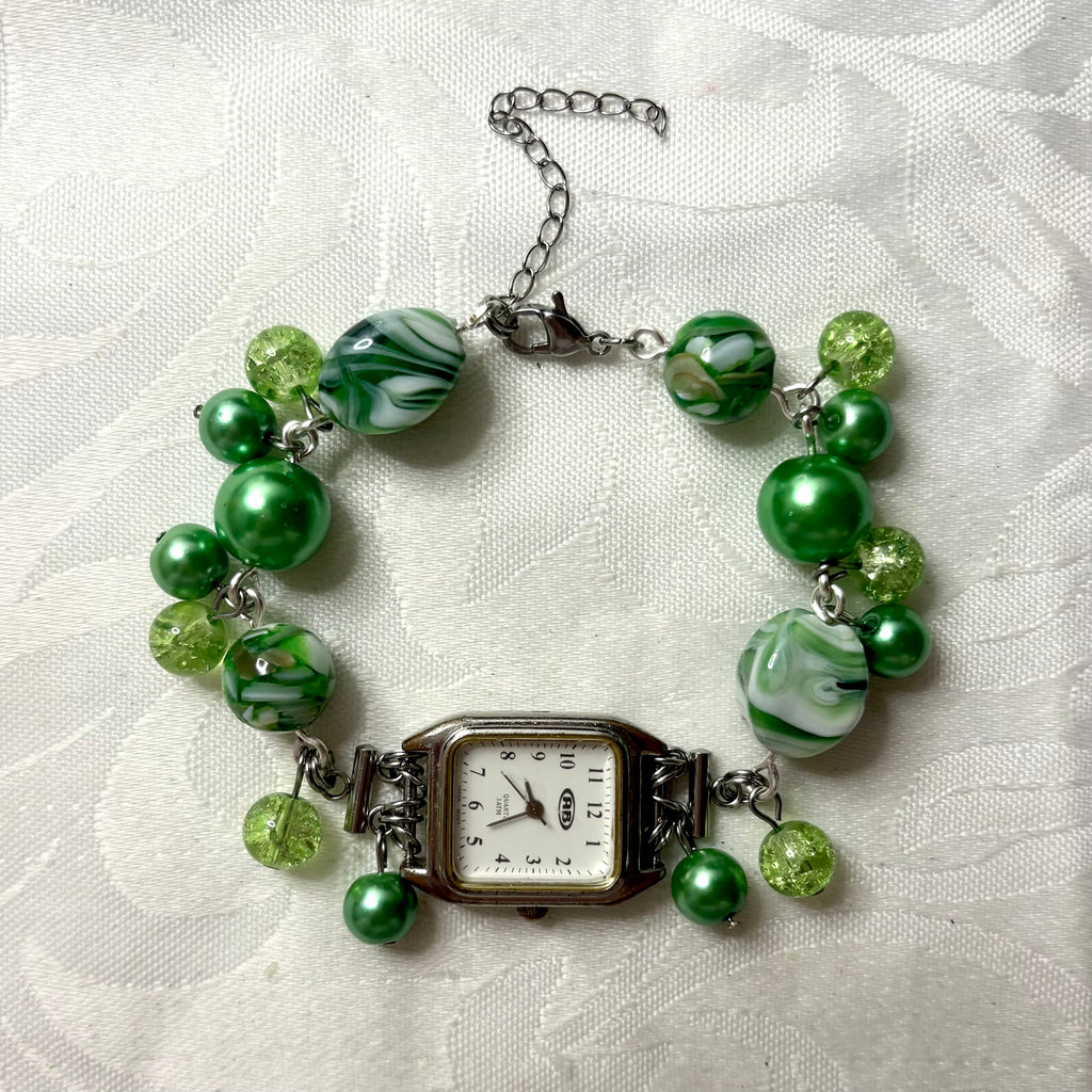 grass working watch bracelet