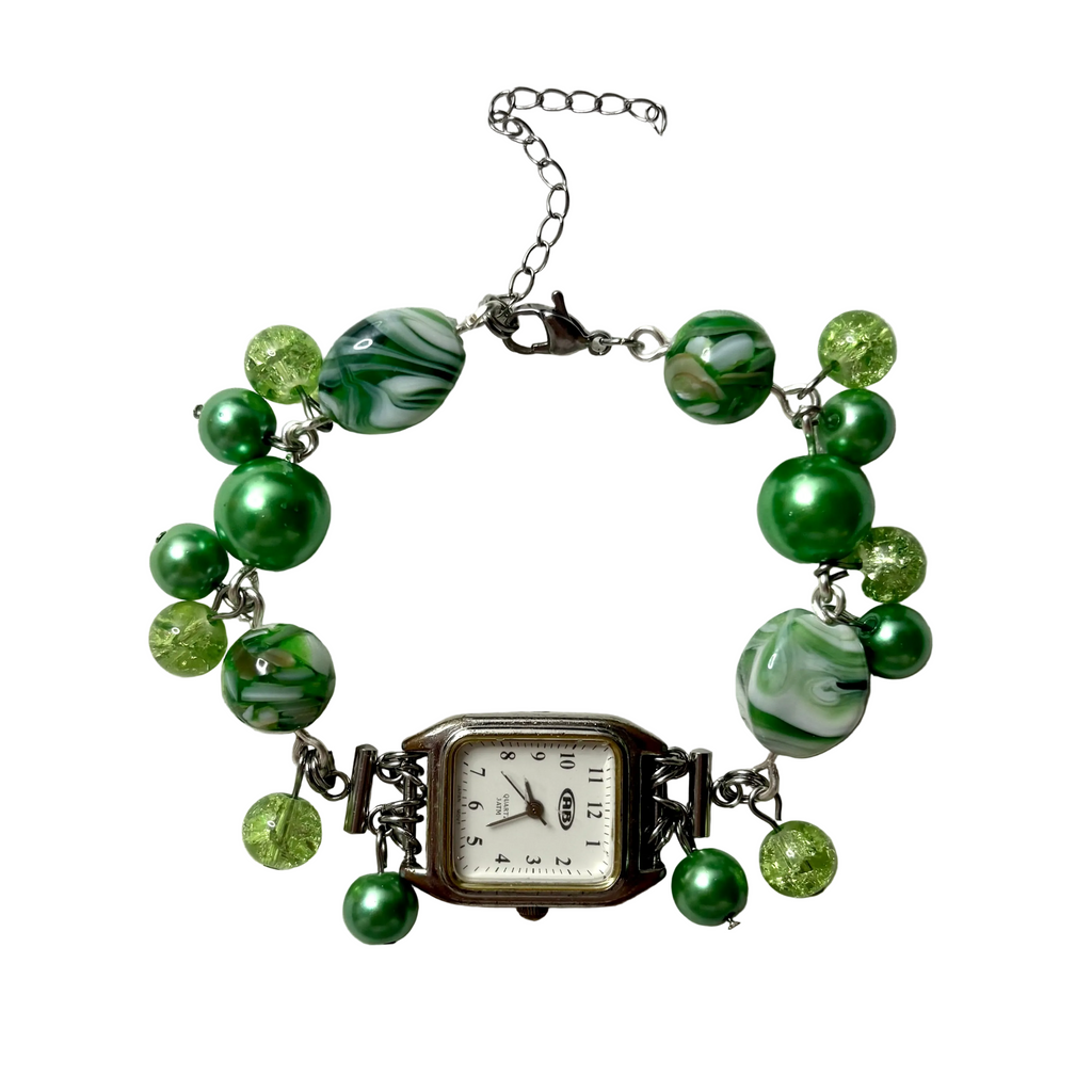 grass working watch bracelet