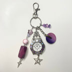 alinda watch keychain