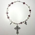 divinely protected beaded necklace