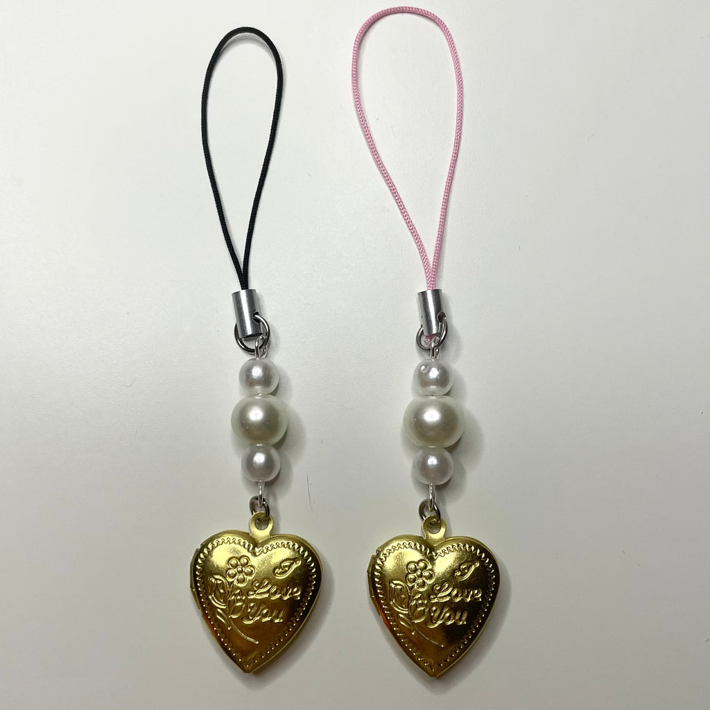 locket phone charms