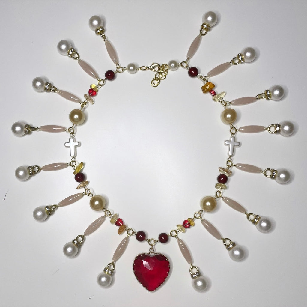 sacred heart necklace
