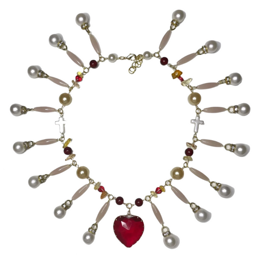 sacred heart necklace