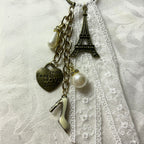 paris bag charm