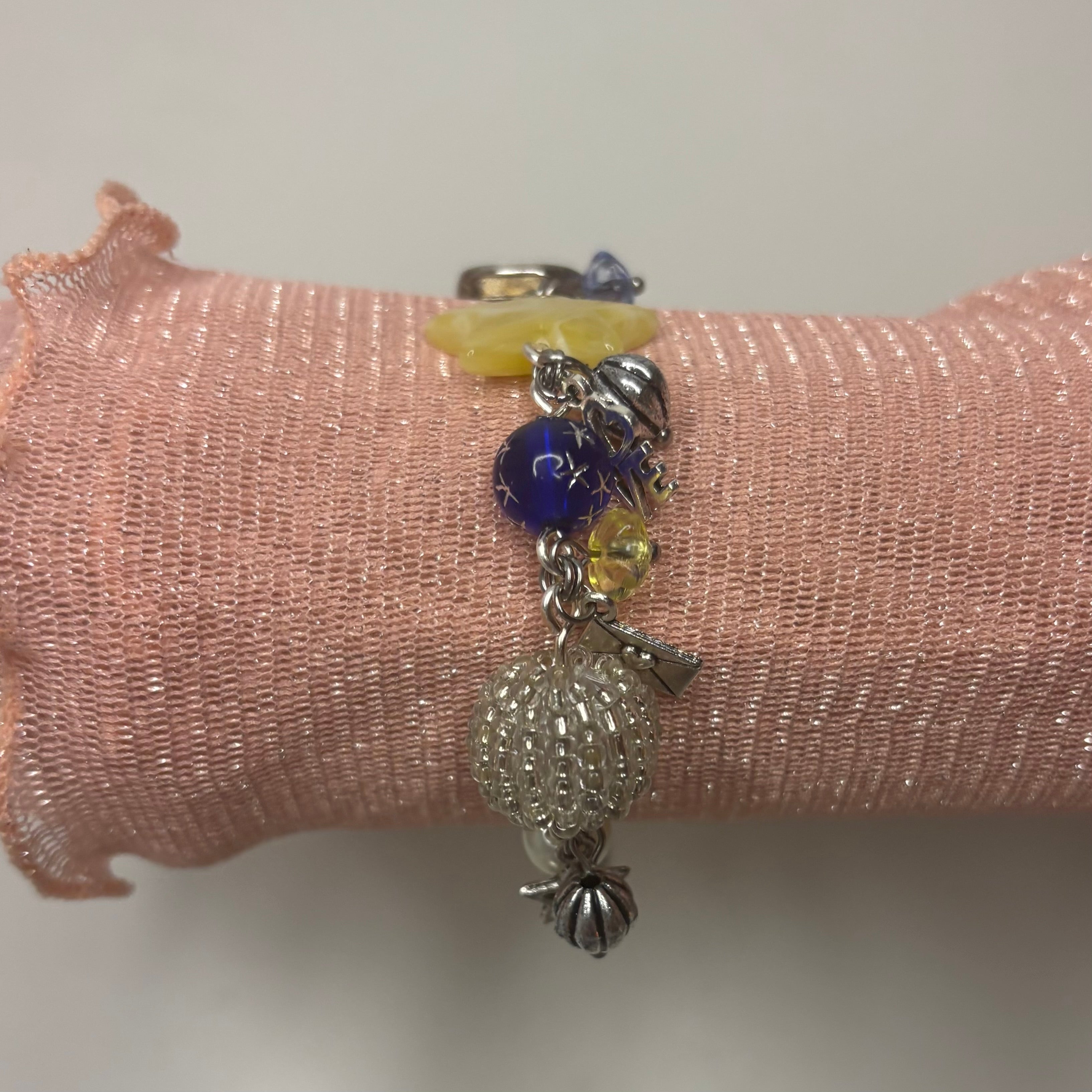 midnight in paris beaded watch bracelet