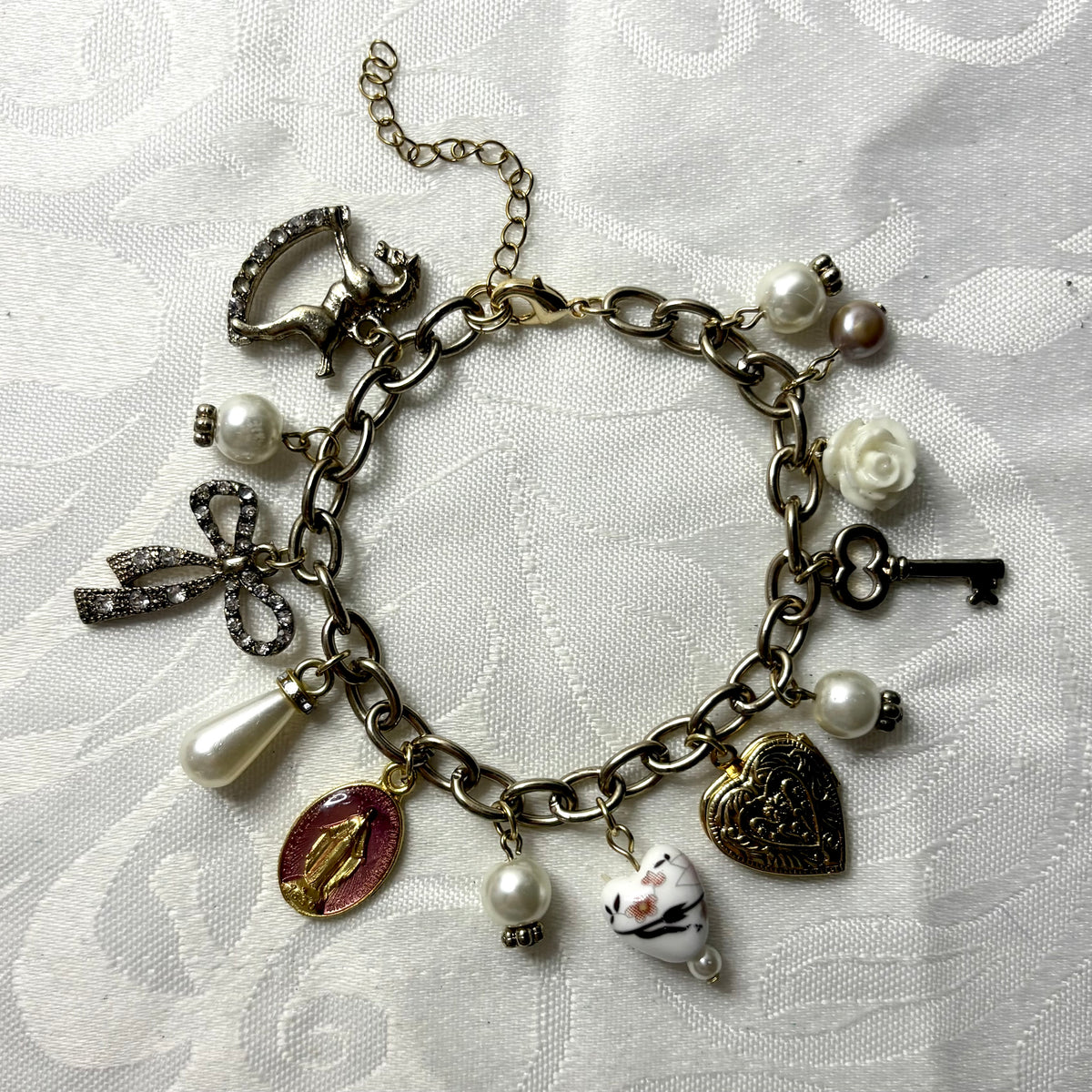 mother of God charm bracelet