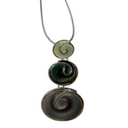 swirlies cord necklace