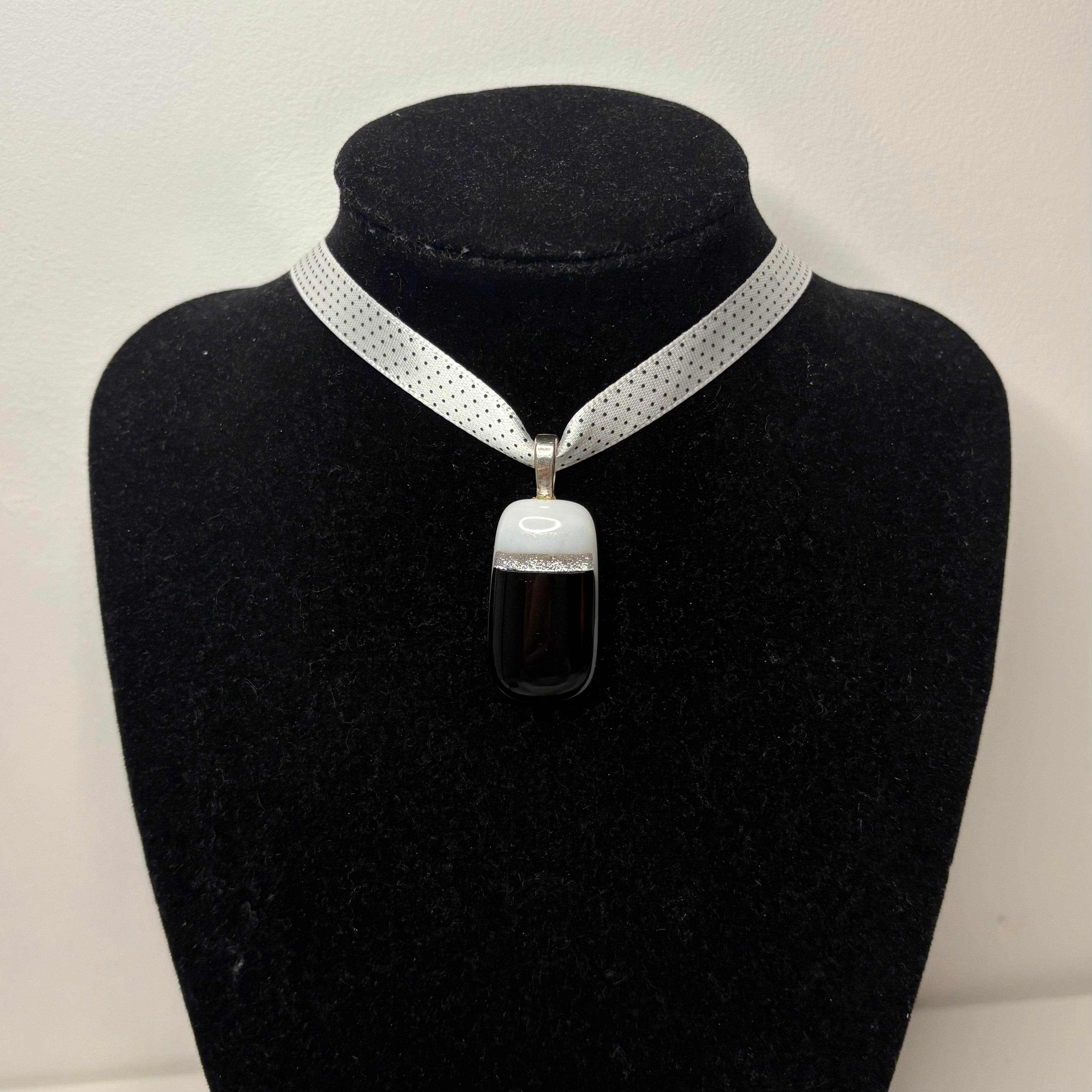 polka ribbon chokers