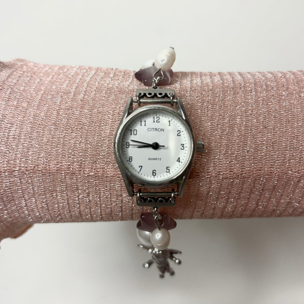 cherub beaded watch bracelet