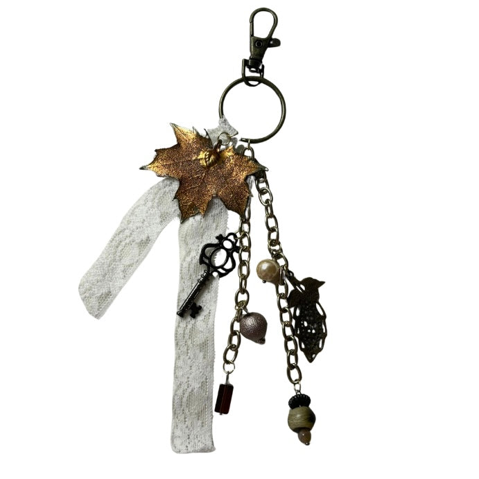 autumnal bag charm