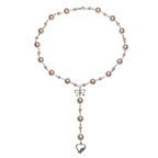 cherub heart necklace