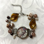 kitty luv working beaded watch bracelet