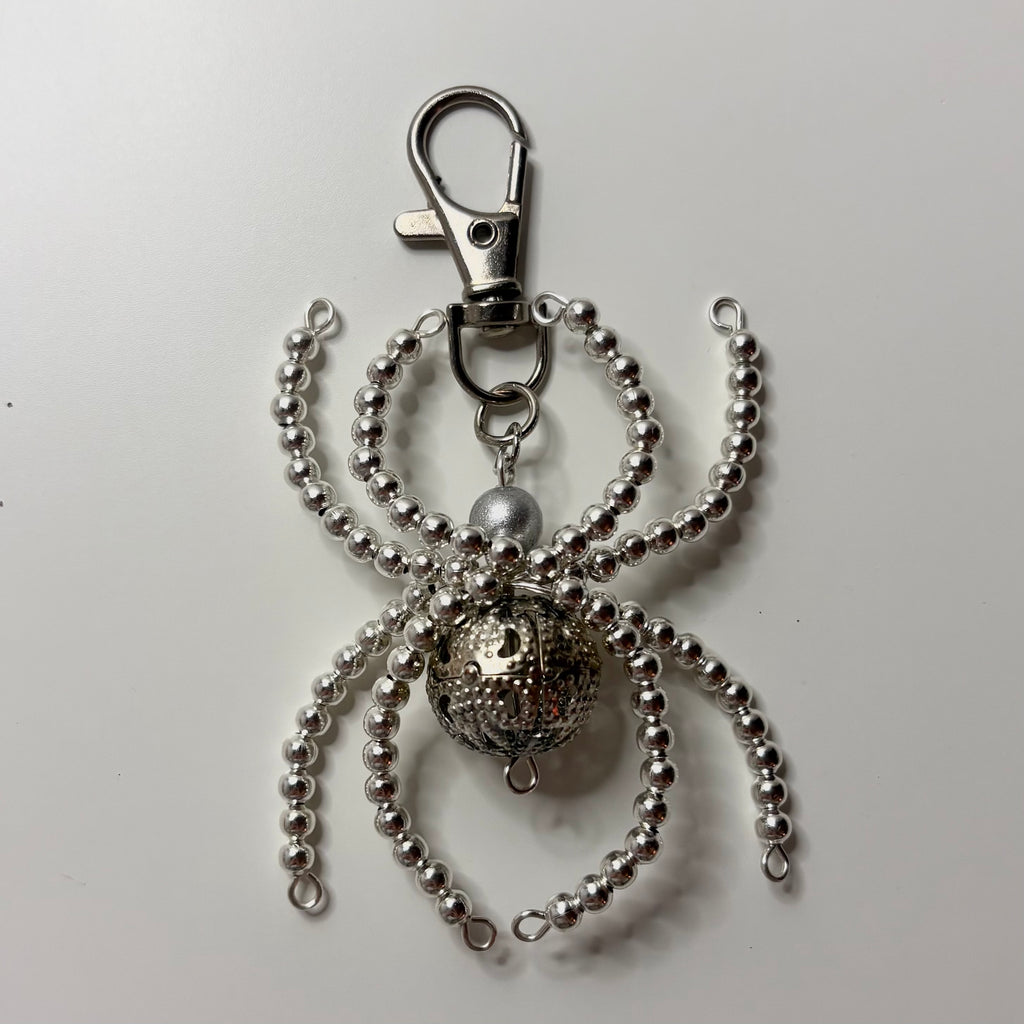 disco spider keychain