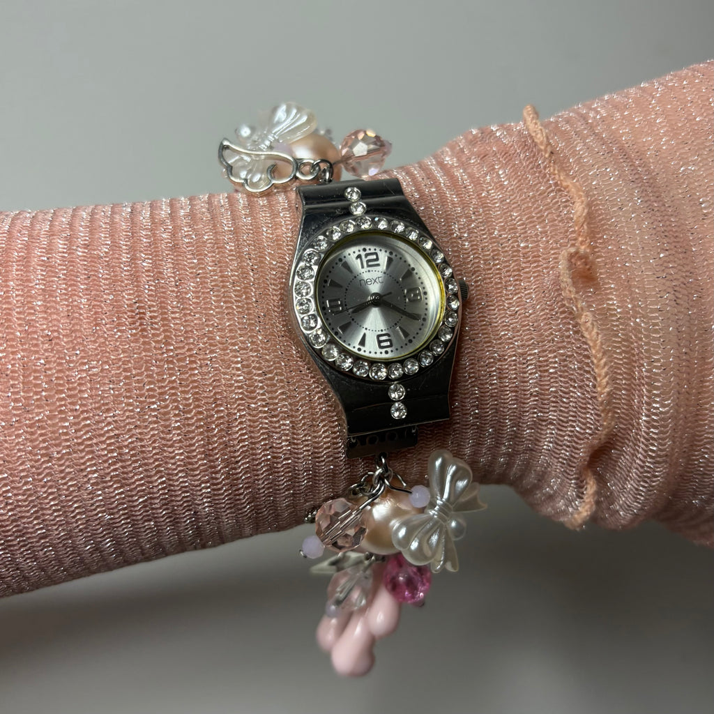 03 angel beaded watch bracelet