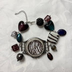 2009 working beaded watch bracelet