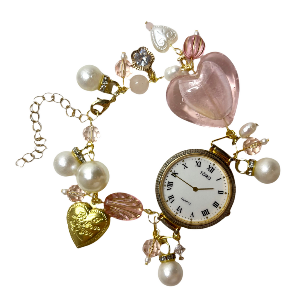 j’adore beaded watch bracelet