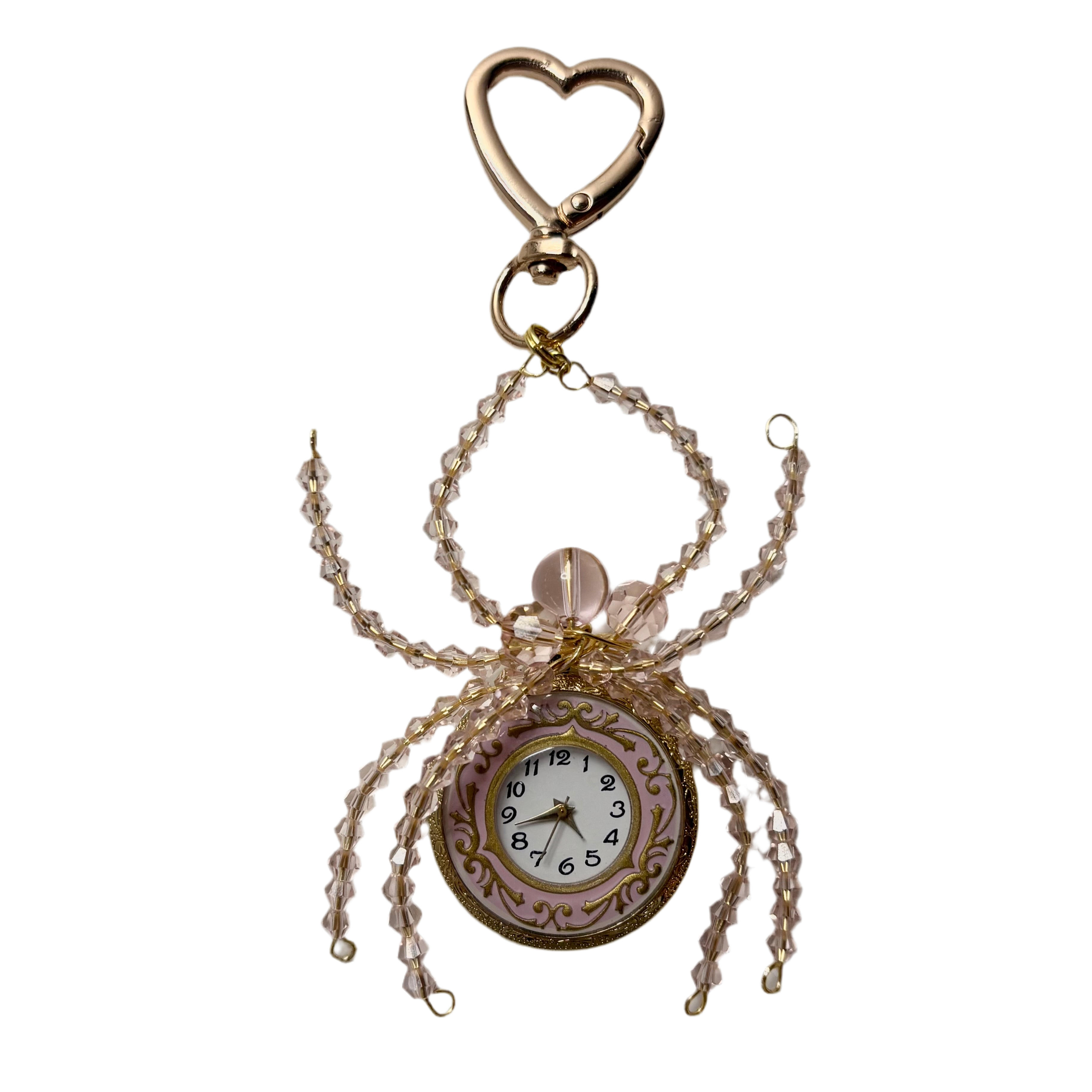 clockwork spider keychain