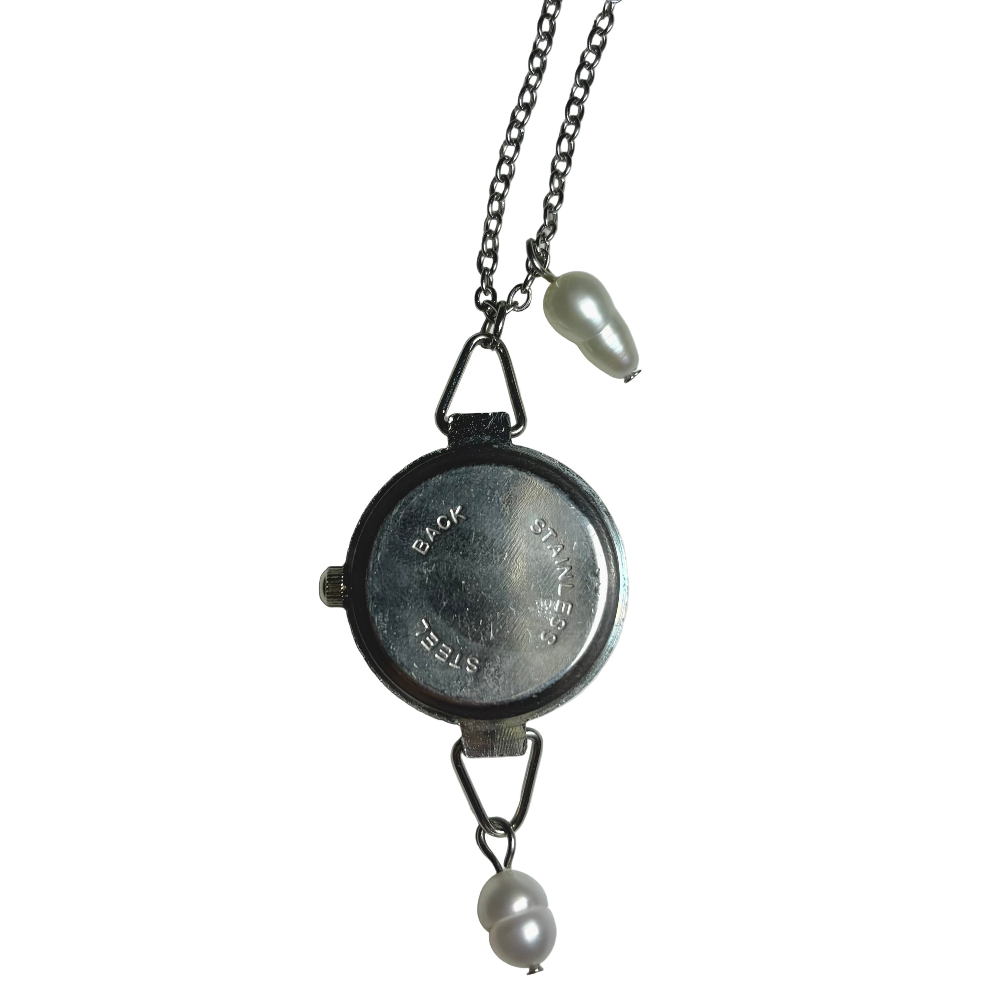 britney watch necklace