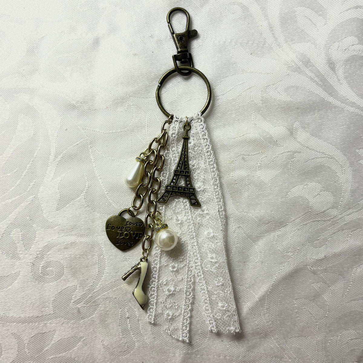 paris bag charm
