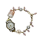 pinkie beaded watch bracelet