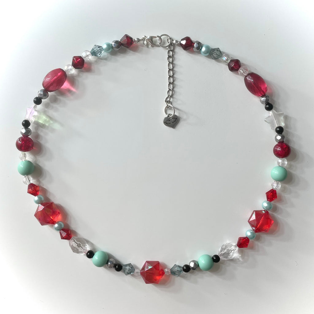 alien beaded necklace