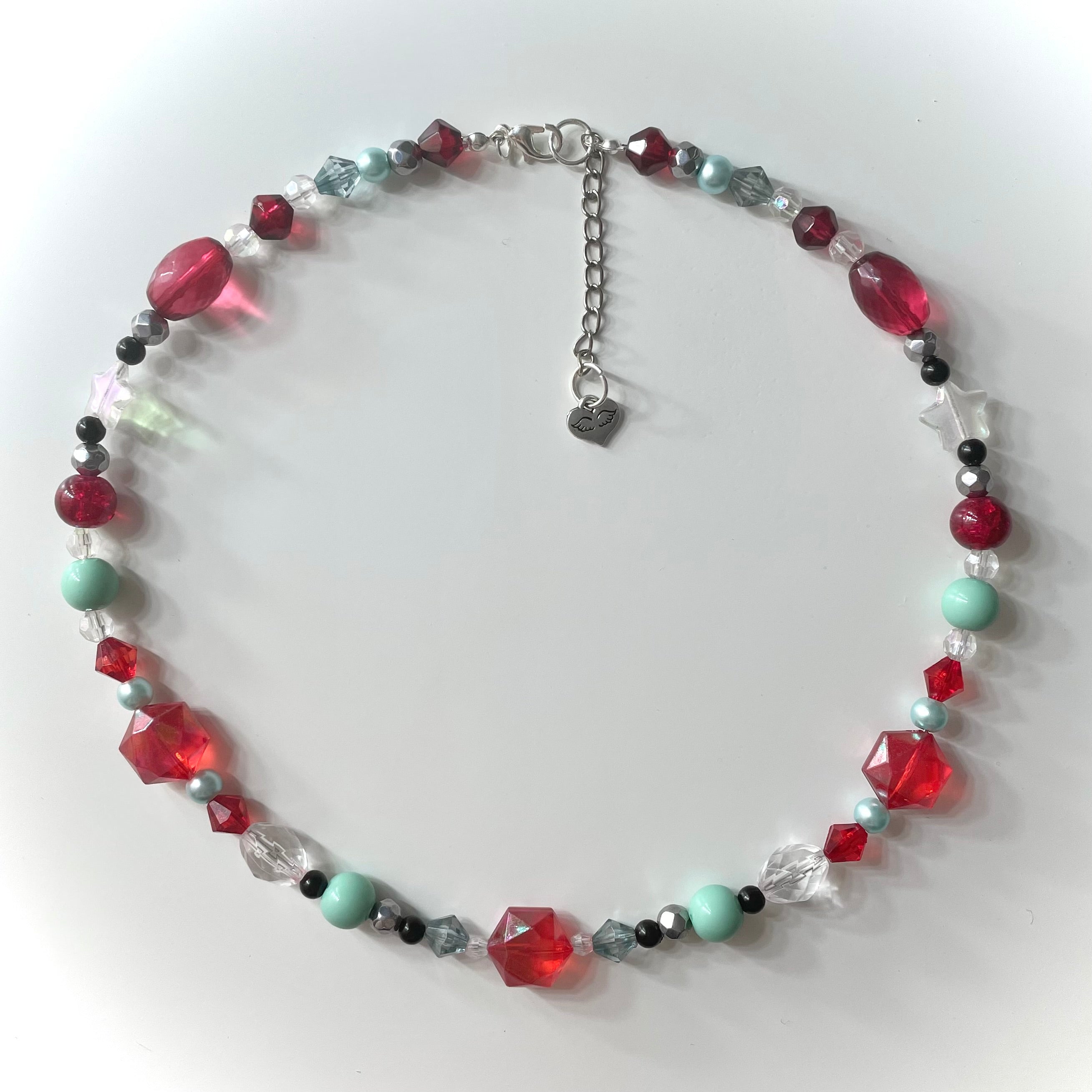 alien beaded necklace