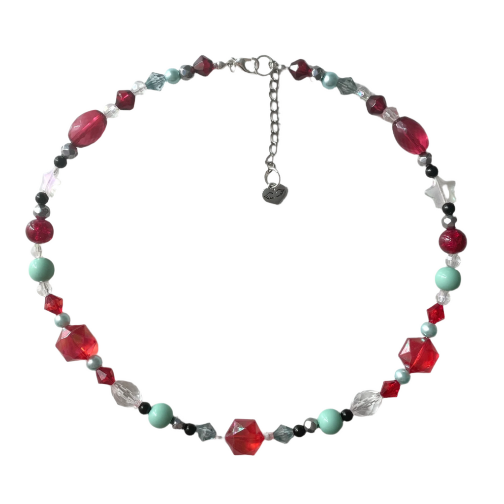 alien beaded necklace