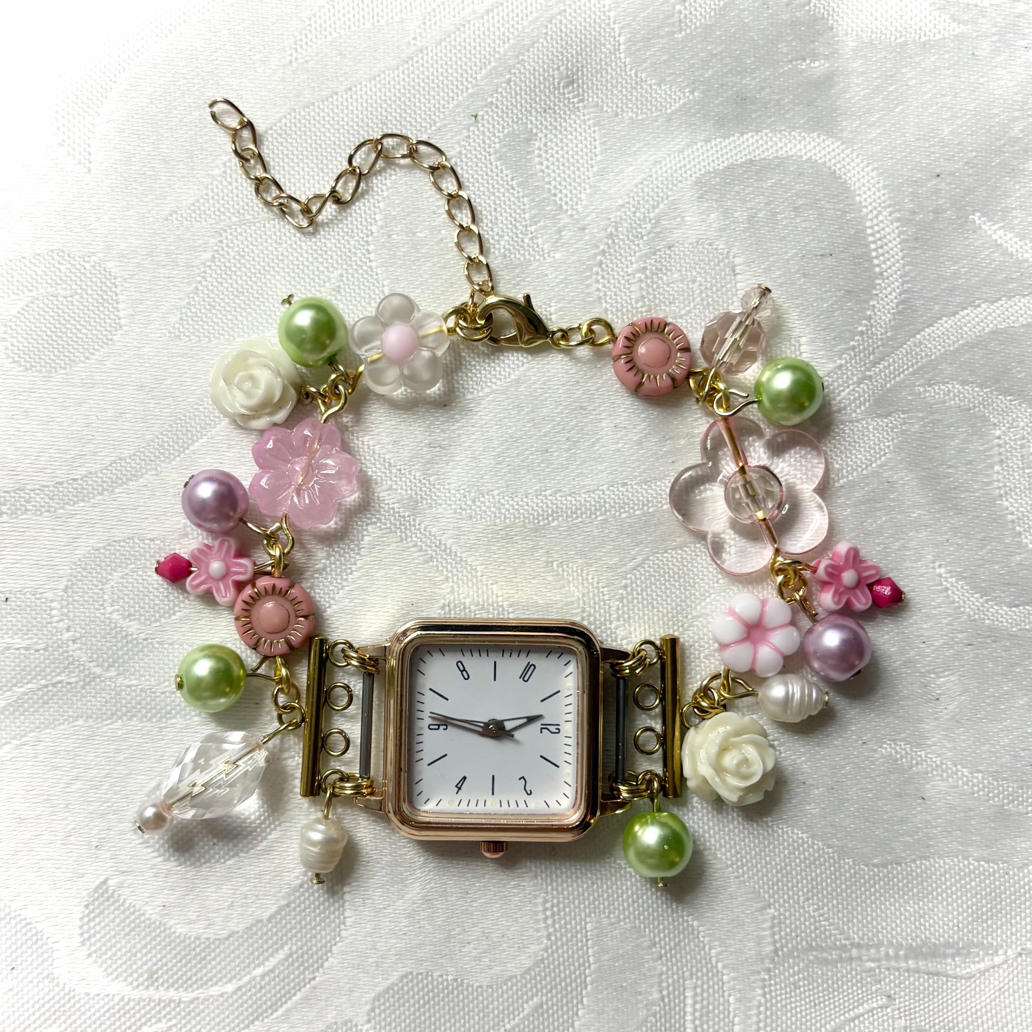 flower power working watch bracelet