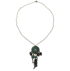 vintage butterflies pendant necklace