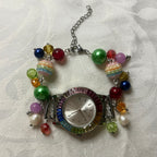 rainbow working watch bracelet