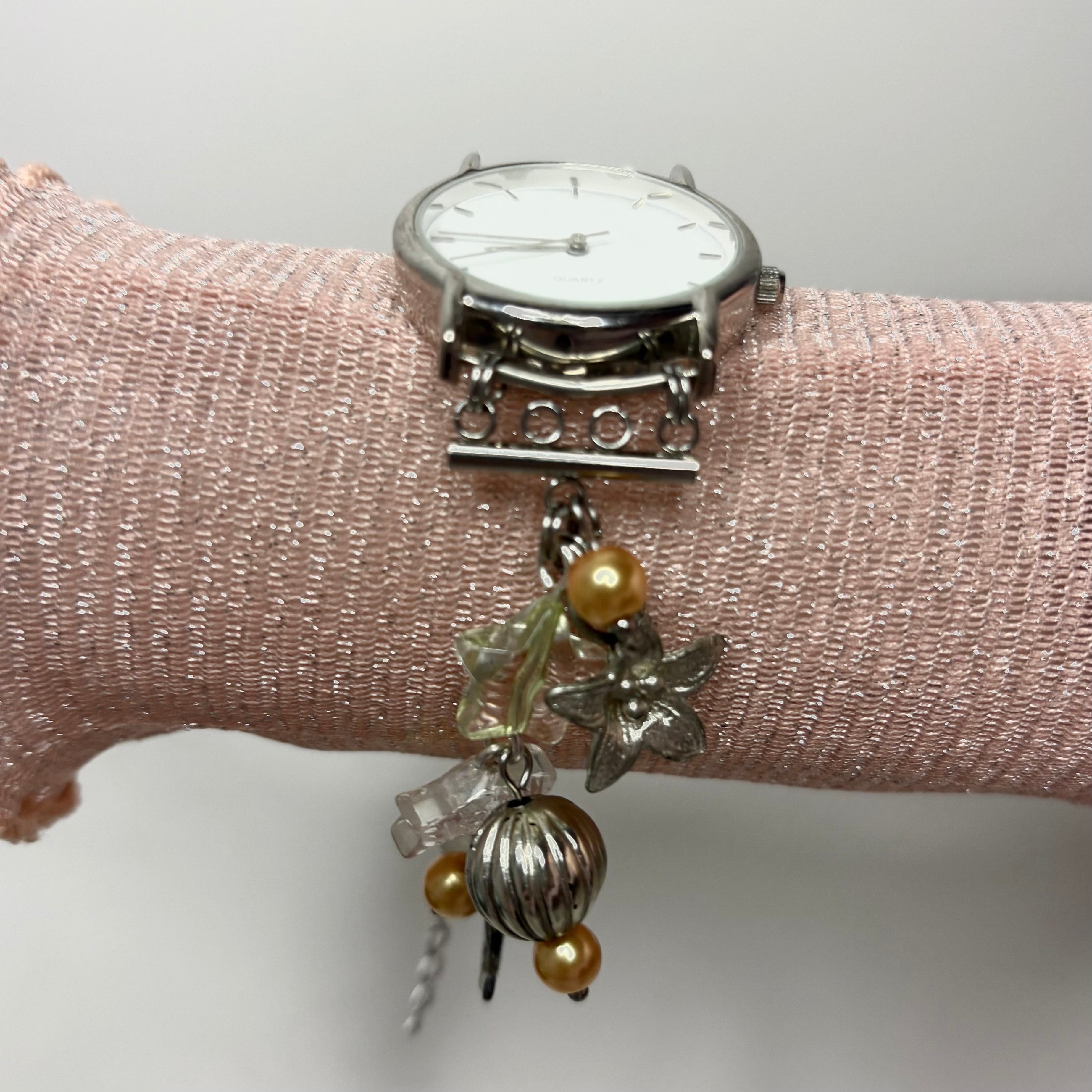 aquarium beaded watch bracelet