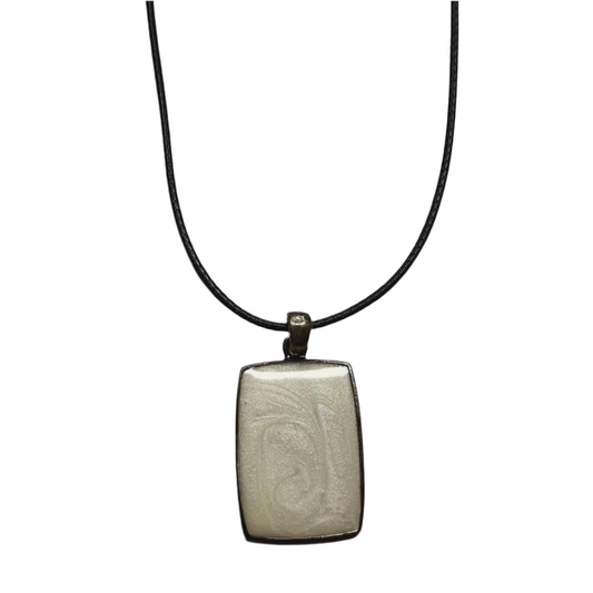 latte cord necklace